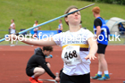 Womens under-20s javelin, 2022 Northern Senior and Under-20 Champs., Wavertree Athletics Centre, Liverpool. Photo: David T. Hewitson/Sports for All Pics